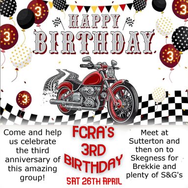 F.C.R.A - Birthday Party and Rideout