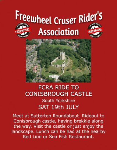 F.C.R.A - Ride to Conisbrough Castle 19.07.25